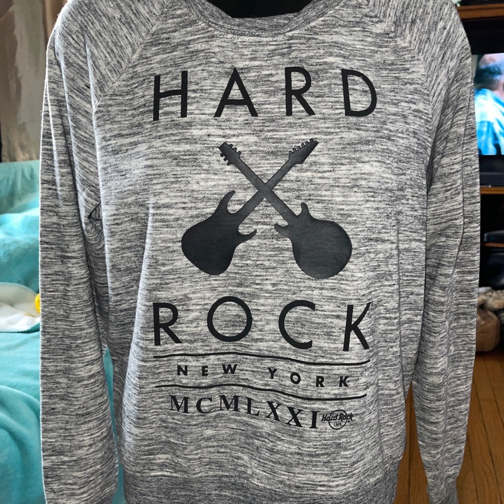 Hard Rock Cafe New York Sweatshirt Crewneck Size L